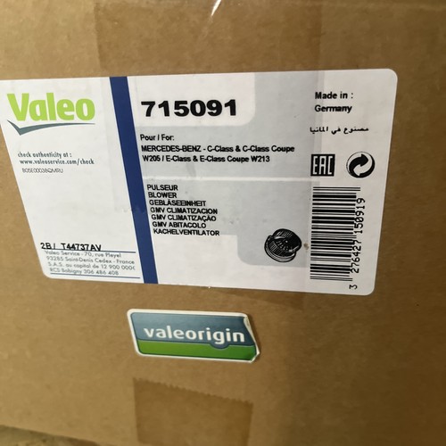 Valeo 715091 innenraumgebläse - 715091,